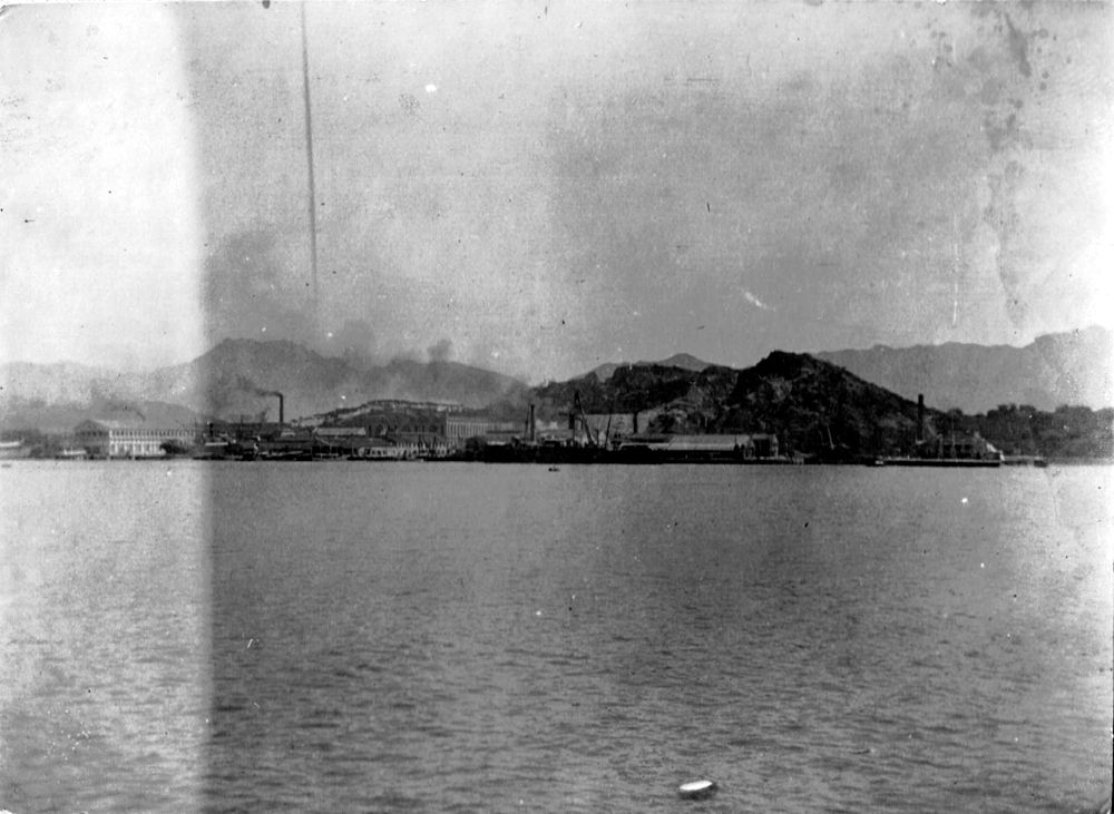 Harbor Dry Docks At Hong Kong